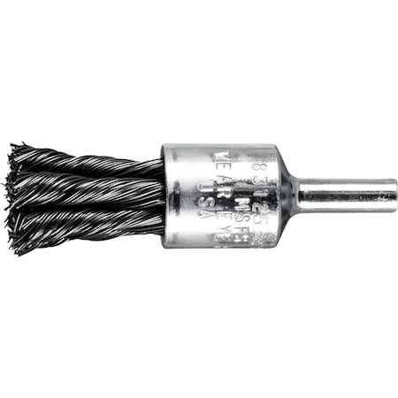 Pferd End Straight Cup Knot, .014CS Wire, 1/2 83125